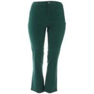 NWT DENIM & CO. 5 POCKET STRAIGHT LEG PANTS 8